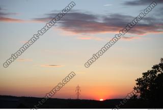 Photo Texture of Sunset Sky 0006